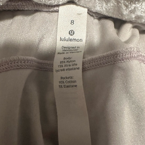 Lululemon🍋 Athletica Ready To Crush Velvet  Joggers High-Waisted Size 8 - Picture 6 of 7